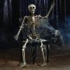 Fun Express 5 Foot Life Size Skeleton Halloween Decorations Outdoor – Posable Full Body with Movable Joints for Yard, Haunted House Props & Indoor Scary Decor | Premium Plastic Construction