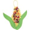 Fun Express Crinkle Tissue Paper Corn Craft Kit – Makes 12 – No Glue Needed – Fall Crafts for Kids
