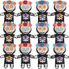 Fun Express Day of The Dead Magnet CK-12 – Craft Kits – 12 Pieces