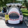 Fun Express Full Update Party Supplies Value Gray & White Shark Trunk-or-Treat Decorating Kit