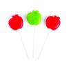 Fun Express Ghost Ring Pop Lollipops Halloween Candy Bulk – 12 Individually Wrapped Ring Pops for Kids Party Favors | Blue Raspberry, Green Apple & Strawberry Flavors for Trick or Treat Goodie Bags(Cherry)