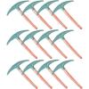 Fun Express Minecraft Party Favors – 12 Pack Inflatable Pickaxe Toys for Birthday Party Supplies | Lifesize Gaming Props for Goodie Bags & Gamer Party Decorations | Safe Vinyl Weapons for Kids 8-12