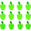 Fun Express Set of 12 Apple Containers for Treats, 3.75 x 4.75 x 1 inches, BPA Free Plastic, Teacher Gifts, Classroom Treat Containers, End of School and Back To School Celebrations (Red)(Green)