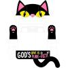 Fun Express Value Religious Black Cat Trunk-or-Treat Decorating Kit – 5 Pc(Religious Black Cat)
