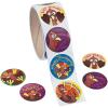 Funny Thanksgiving Roll Stickers – 100 Stickers