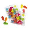 Gummy Beach Sandals Summer Candy – 20 Packets of Flip Flop Gummies – Luau Tropical Candy Treats and Party Favors