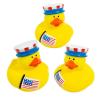 One Dozen (12) Patriotic 4th of July Rubber Duckys