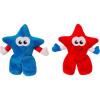 Stuffed Walking Patriotic Star Character Puppets, 12 Pieces