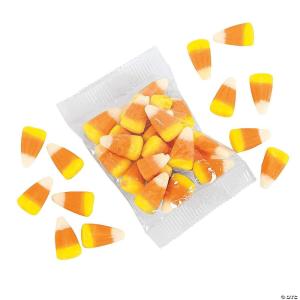 Fun Express Halloween Candy Corn Bulk 32 Individual Packets – Classic Fall Candy Mix Assorted Flavors | 2 Pounds Halloween Treats for Trick-or-Treaters, Parties & Trunk or Treat Events | Made in USA