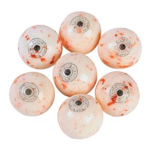 Fun Express Halloween Candy Eyeball Gumballs – 66 Individually Wrapped Bubble Gum Balls for Halloween Party Treats & Trick or Treat | Bulk Snacks for Kids & Adults | Gluten-Free & Nut-Free