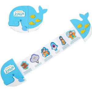 Fun Express Story of Jonah Sequencing Craft Kit – Makes 12, Vacation Bible School 2024
