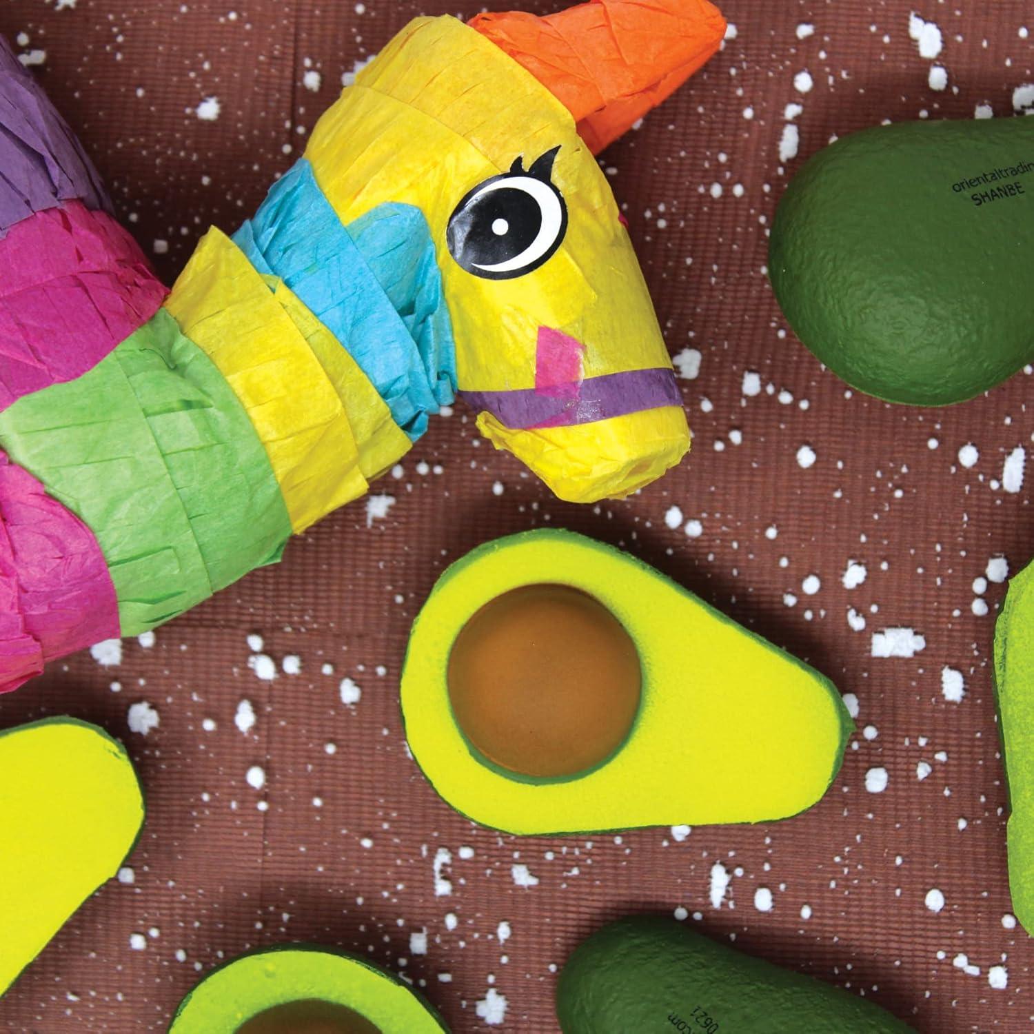 imageFun Express 12 Avocado Stress Balls  Avocado Party Favors  Squeeze Toys  Novelty Squishies  Mochi Squishy Ball  Birthday Fiesta Party Favors  Cinco De Mayo Taco Tuesday Mexican Party Supplies