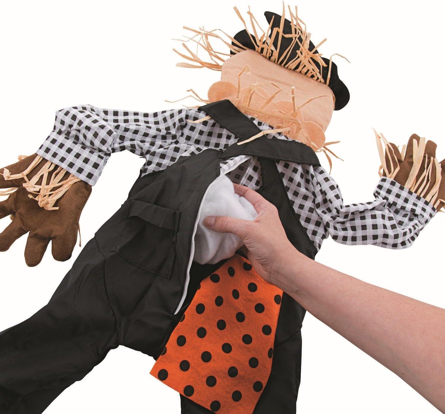imageFun Express Stuff a Scarecrow for Halloween  Fall Decorations and DIY Craft