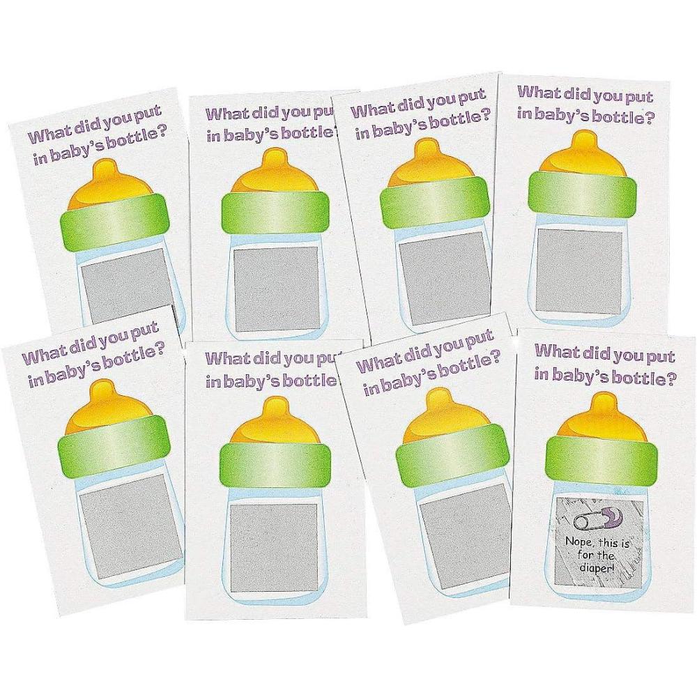 imageBaby Shower Game Scratch Tickets 24 tickets Baby Shower Games
