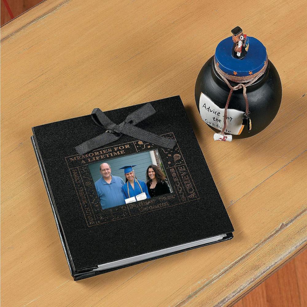 imageDeluxe Graduation Photo Book 30 pages to hold 60 5x7 pictures Great for party gift or brag book