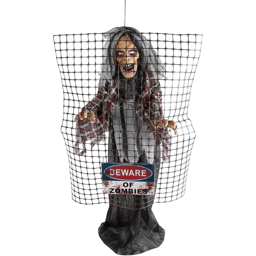 imageFun Express Electric Fence Zombie Halloween Decoration