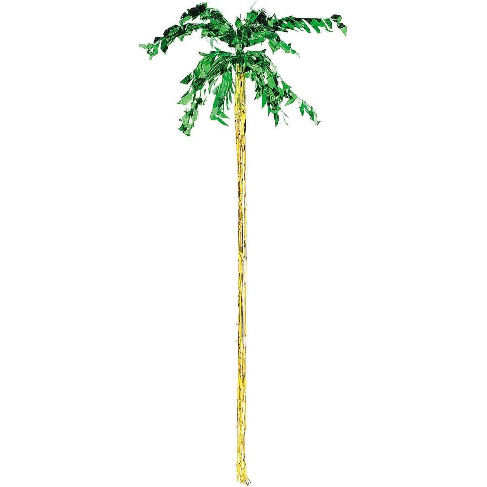 imageFun Express Jumbo Metallic Palm Tree Decoration  Vibrant Hawaiian Luau Party Dcor for Themed Events Receptions Celebrations  Perfect for Tropical Parties ampamp Beach Gatherings  5 Feet Tall  1 Piece