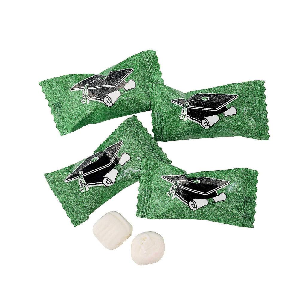 imageGraduation Buttermints Graduation Party Candy Candy Buffet 108 Pieces Individually Wrapped Pieces OrangeGreen