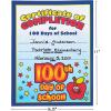 Fun Express 100Th Day Certificates – 25 Pieces – Educational and Learning Activities for Kids