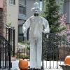 Fun Express 15-3/4″ x 5 ft. 7″ Sir Reginald Rot Standing Halloween Decoration, Included Black Plastic Stand