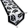 Fun Express Black Congrats Grad Paper Table Runner – 7.5 ft Graduation Party Decoration – Perfect for Celebrating Graduates Style