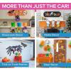 Fun Express Christian Trunk Or Treat Car Decorations Kit – Religious Halloween Trunk Decorating Set with Faith-Based Designs | 7-Piece Paper Cutout Collection for Church Events & Family Celebrations