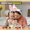 Fun Express DIY Easter Eggs – 12 Egg Shapes – Paper Mache – Great for Egg Decorating, Home Decor, Crafts, School and Church Activities