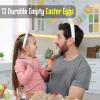 Fun Express DIY Easter Eggs – 12 Egg Shapes – Paper Mache – Great for Egg Decorating, Home Decor, Crafts, School and Church Activities