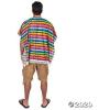 Fun Express Fiesta Poncho for Cinco de Mayo (Adult Size with Bright Colorful Stripes) Party and Costume Supplies