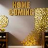 Fun Express Homecoming Gold Glitter Cutouts – Sparkling Party Decorations for School Dances Proms Graduations & Special Celebrations – Eye-Catching Designs to Enhance Event Décor – 10 Pieces