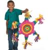 Fun Express Large Star Pinata for Mexican Fiesta Party Decorations – Traditional 6-Pointed Design for Cinco de Mayo, Birthday Parties & Celebrations | Pull String Compatible | Kids & Adults