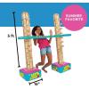 Fun Express Limbo Game for Kids and Adults – 5 Feet Tall Adjustable Carnival Games Set for Birthday Party Games | Outdoor Games for Pool Party, Luau Games & Field Day Activities | 3-Piece Vinyl Kit