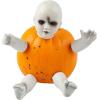 Fun Express Spooky Doll Pumpkin Poke-Ins Halloween Decoration, 5 Pieces