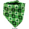 Fun Express St Patricks Day Bandanas – 12 Bandanas of Assorted Shamrock Designs