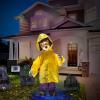 Fun Express Standing Doll in Raincoat Halloween Decoration