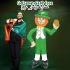 Giant 70 Inch Inflatable Leprechaun for St. Patrick’s Day