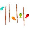 Little Fisherman Fishing Pole Picks (set of 25) Party Supplies(6 1/4)