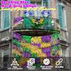 Mardi Gras Fringe Garland Backdrop – Party Decor – 6 Feet Long