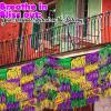 Mardi Gras Fringe Garland Backdrop – Party Decor – 6 Feet Long