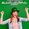 Mini Shamrock Buttons – St. Patrick’s Day & Novelty Jewelry,48 count