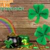 St. Patrick’s Day Shamrock Tissue Hanging Decor (Set of 3) Seasonal Party Decor