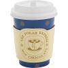 3 3/4″ 8 oz. The Polar Express Coffee Cups with Lids & Sleeves – 12 Count