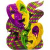 5 Feet Tall Mardi Gras Mask Cardboard Photo Booth Stand-Up Backdrop – Party Decor – 60″ High x 45″ Wide