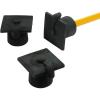 Fun Express – Grad Mortarboard Pencil Top Erasers for Graduation – Stationery – Pencil Accessories – Erasers – Graduation – 24 Pieces