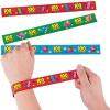 Fun Express 100Th Day Slap Bracelets – 12 Pieces – Educational And Learning Activities For Kids