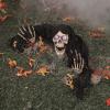 Fun Express 18″ LED Skeleton Ground Breaker for Halloween Outdoor Home Decor, Light Up Spooky Decorations