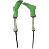 Fun Express 2 Pieces 4-1/2″ x 18″ Zombie Feet Yard Stakes Halloween Decorations, Haunted House Decorations, Multi-Colors