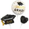 Fun Express 8 1/2″ x 15″ Graduation Party Mylar Stick Balloons Assortment – 3 Pieces