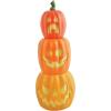 Fun Express 8″ – 8 1/2″ Halloween Stackable Nesting Jack-O’-Lanterns Set, 3 Piece Set, 24″ Tall When Stacked, Great for Porch and Tabletop Decorations, Halloween and Fall Decor