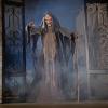 Fun Express Animated Standing Witch Halloween Decorations Outdoor – 5ft Motion Activated Scary Halloween Animatronics for Yard, Lawn & Porch | Spooky Halloween Decor with Lifelike Movement